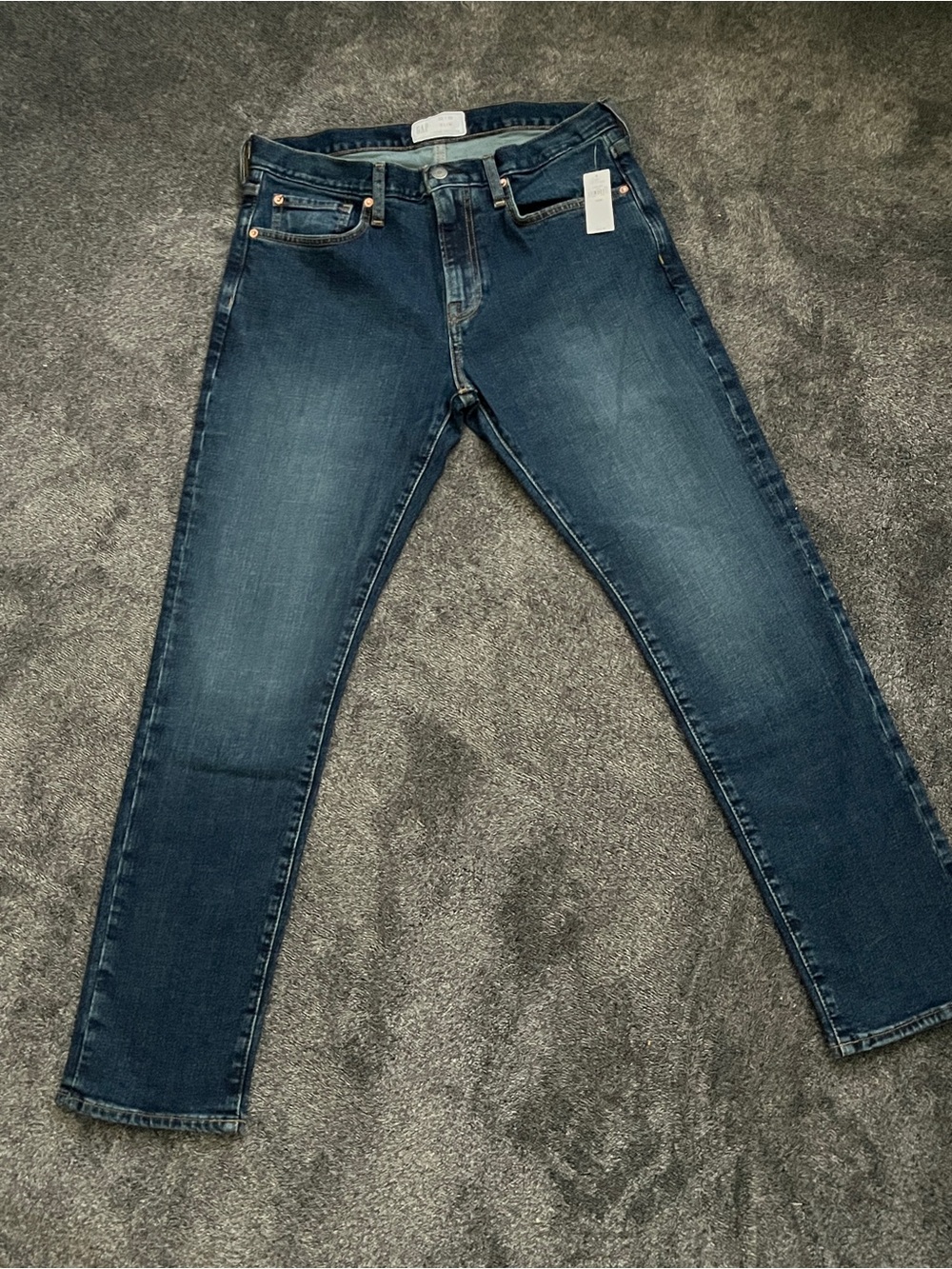 NWT Gap Men's Everyday Slim Jeans with GapFlex Dark Wash 32x30